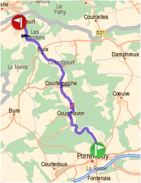 carte porrentruy